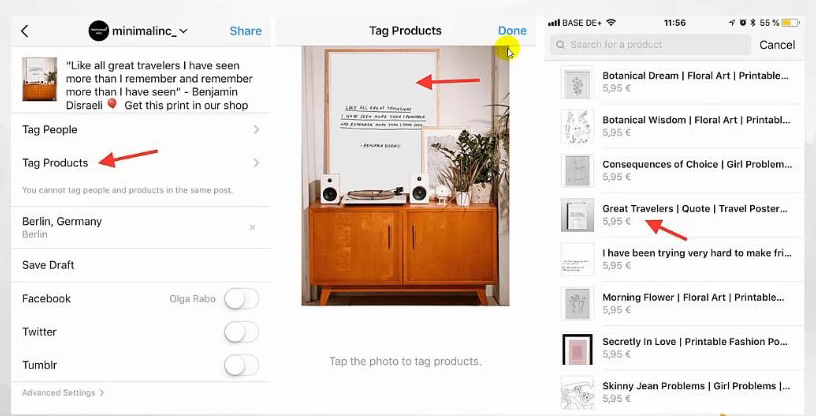 ایجاد فروشگاه در اینستاگرام
