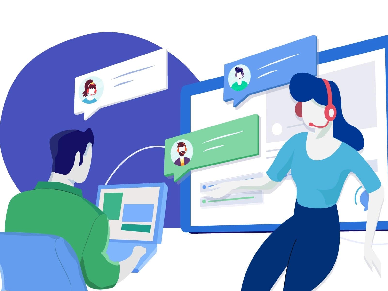 چت آنلاین، ابزاری برای افزایش میزان فروش فروشگاه اینترنتی