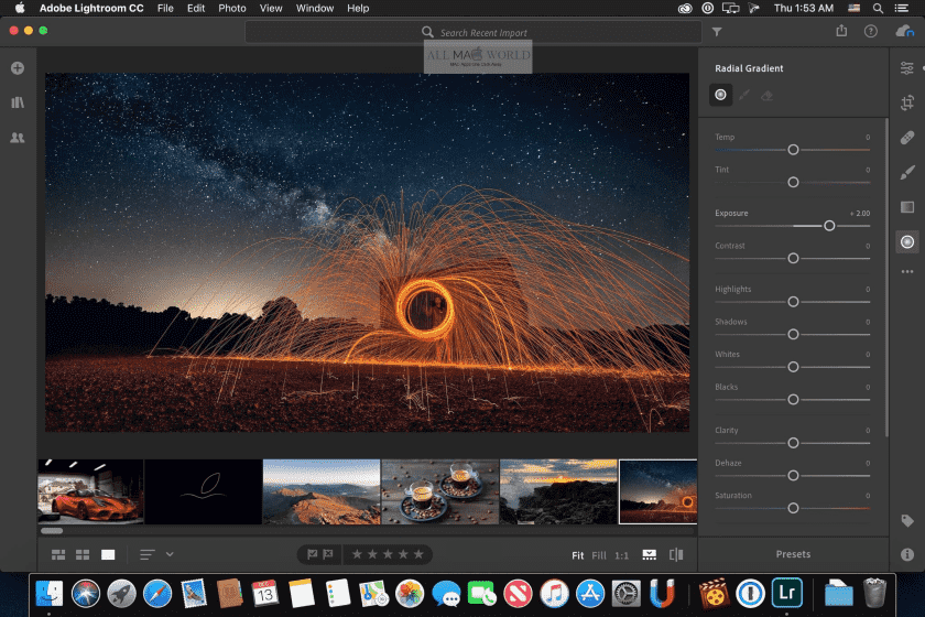 نرم افزار lightroom برای تولید محتوا
