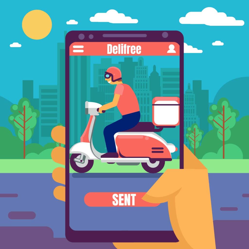 ارسال کالا درب به درب