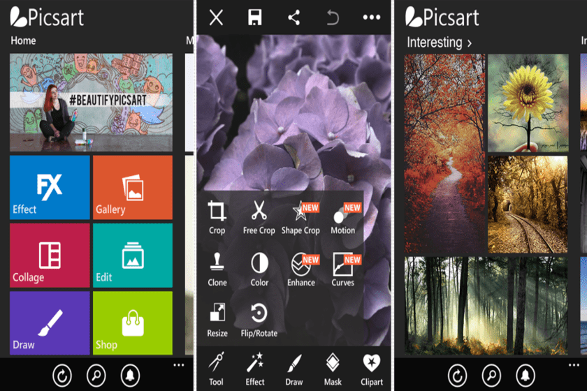 تولید محتوا با PICSART