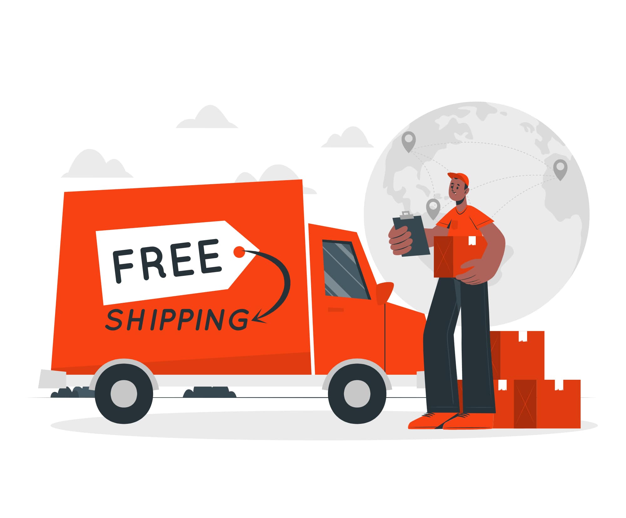 ارسال رایگان کالا فروشگاه اینترنتی