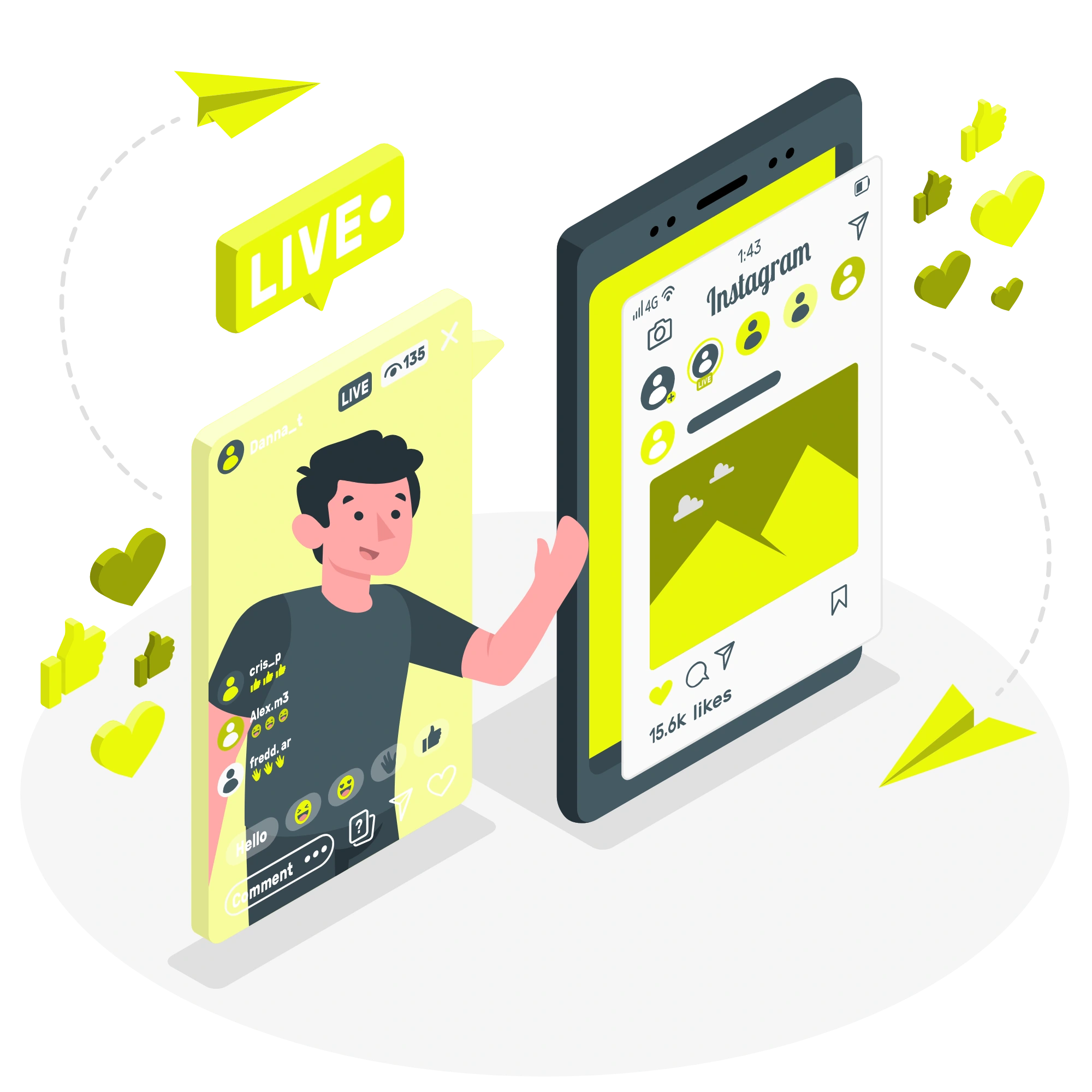 لایو اینستاگرام